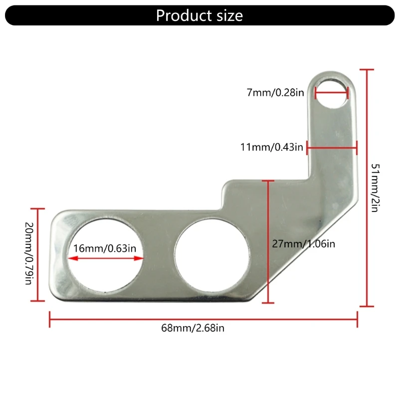 22mm Handlebar Mounted Bracket Motorcycle Headlight Switch Bracket Headlamp Spotlight Switch Bracket Motorbike Drop Shipping