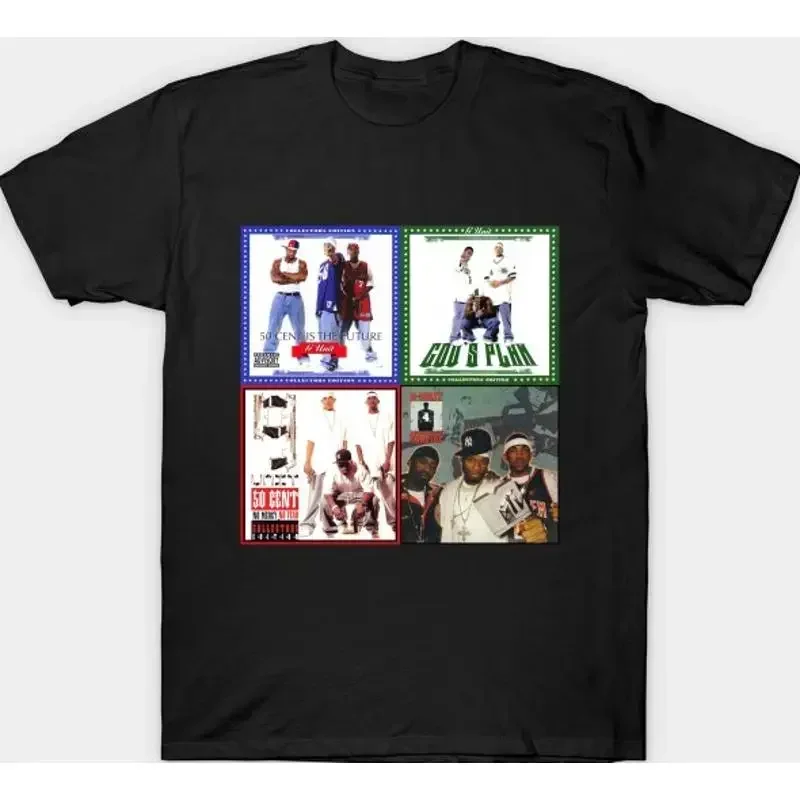 50 Cent Is the Future G Unit Hip Hop No Mercy Fear Automatic Gunfire T Shirt
