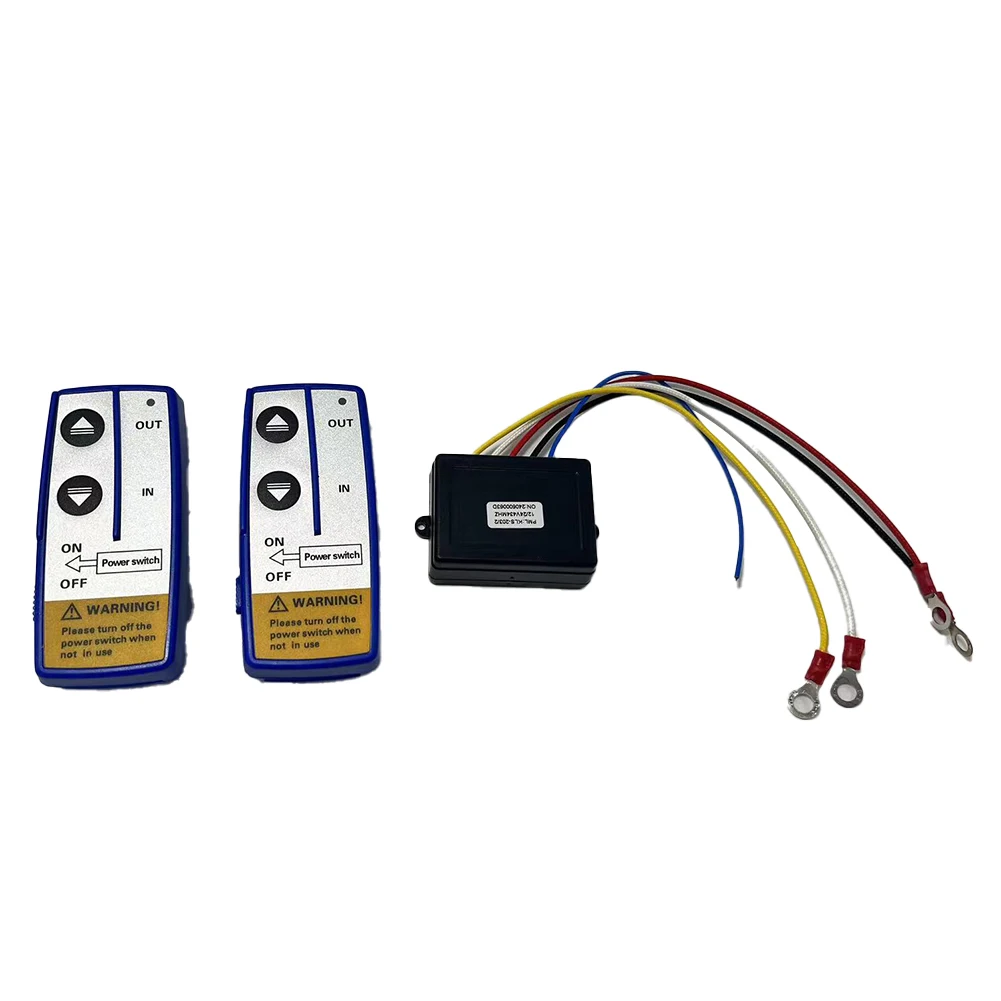 12V 250A Guincho Elétrico Sem Fio Controle Remoto E Conjunto de Relé de Guincho 30W Para Caminhão Jjeep ATV Acessórios