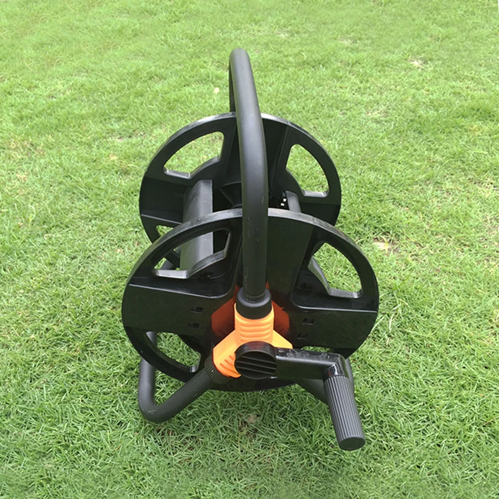 Car Washing Hose Reel Garden Pipe Storage Cart Pipe Exclude Winding Tool Rack Portable Garden Hose Storage Reels Garden Tool