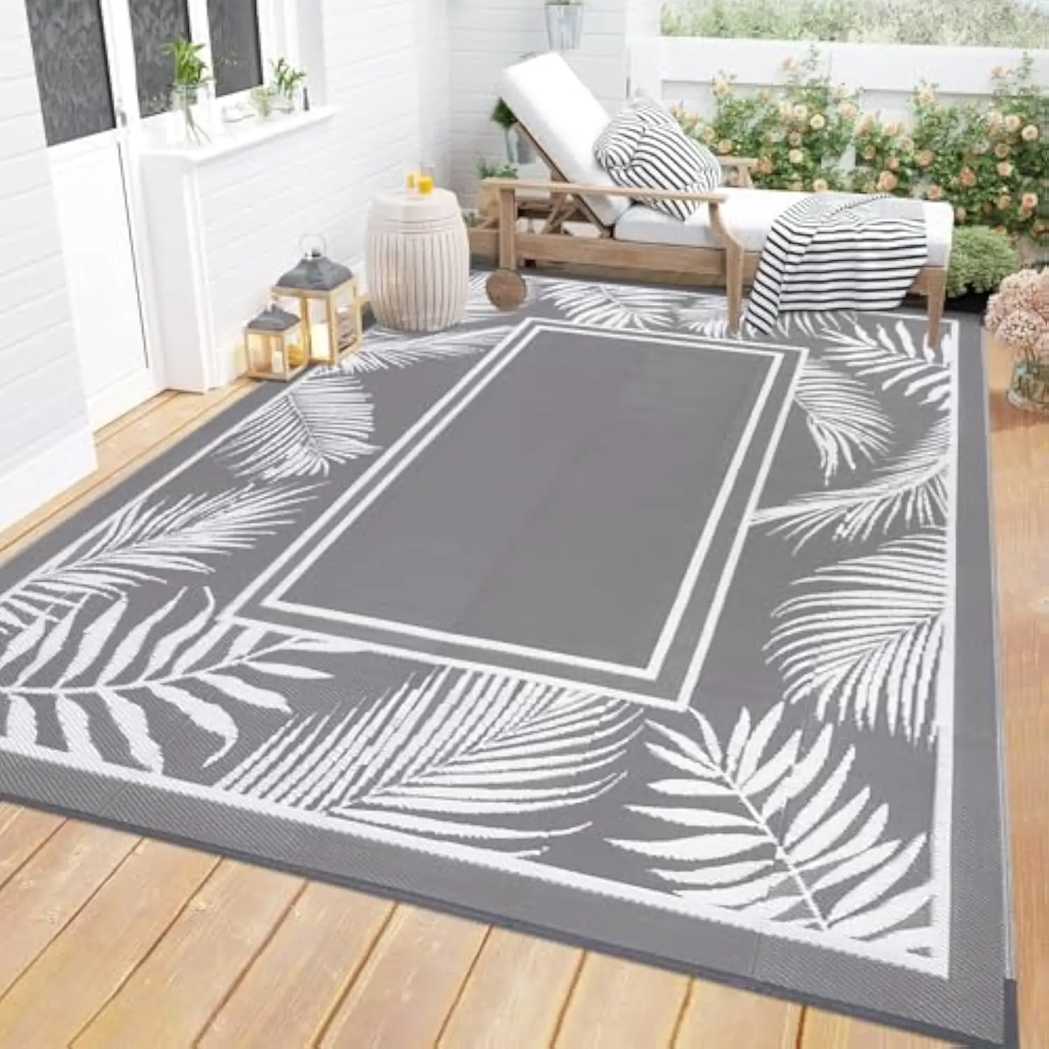 

VIKAMA Outdoor Carpets, Pool Deck Anti-Slip Floor Mats, Camping Picnic Carpets, Home Decoration Carpets, Living Room Carpets