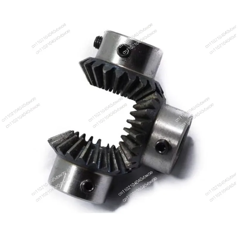 Complete collection of 2-die 90-degree tapered bevel gear parts [2 dies 15 teeth x 30 teeth (1 pair)]