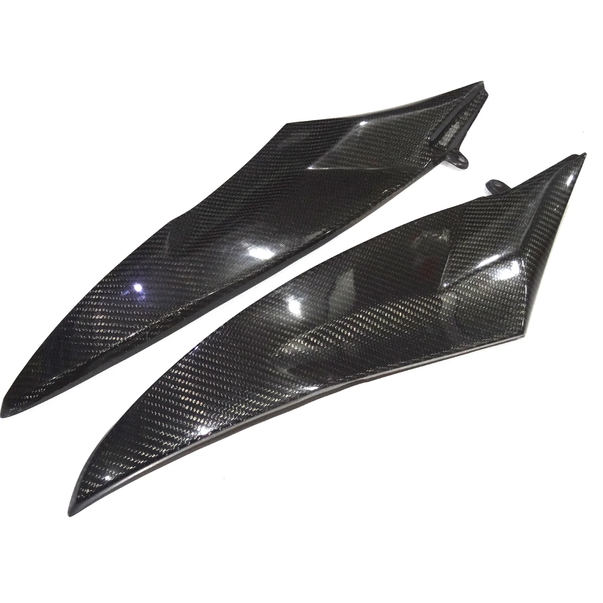 

100% Carbon Fiber Gas Tank Cover Left Right Sides Panels Fairing For Yamaha YZF-R6 2006 2007 YZFR6