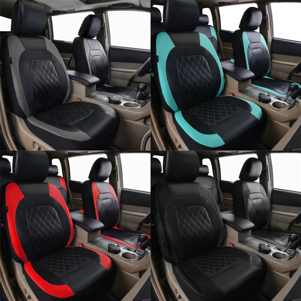 

PU Leather Car Seat Cover For Ford Focus Edge Explorer Ecosport Escape Expedition F-150 C-MAX Fusion Mondeo Taurus Auto Interior