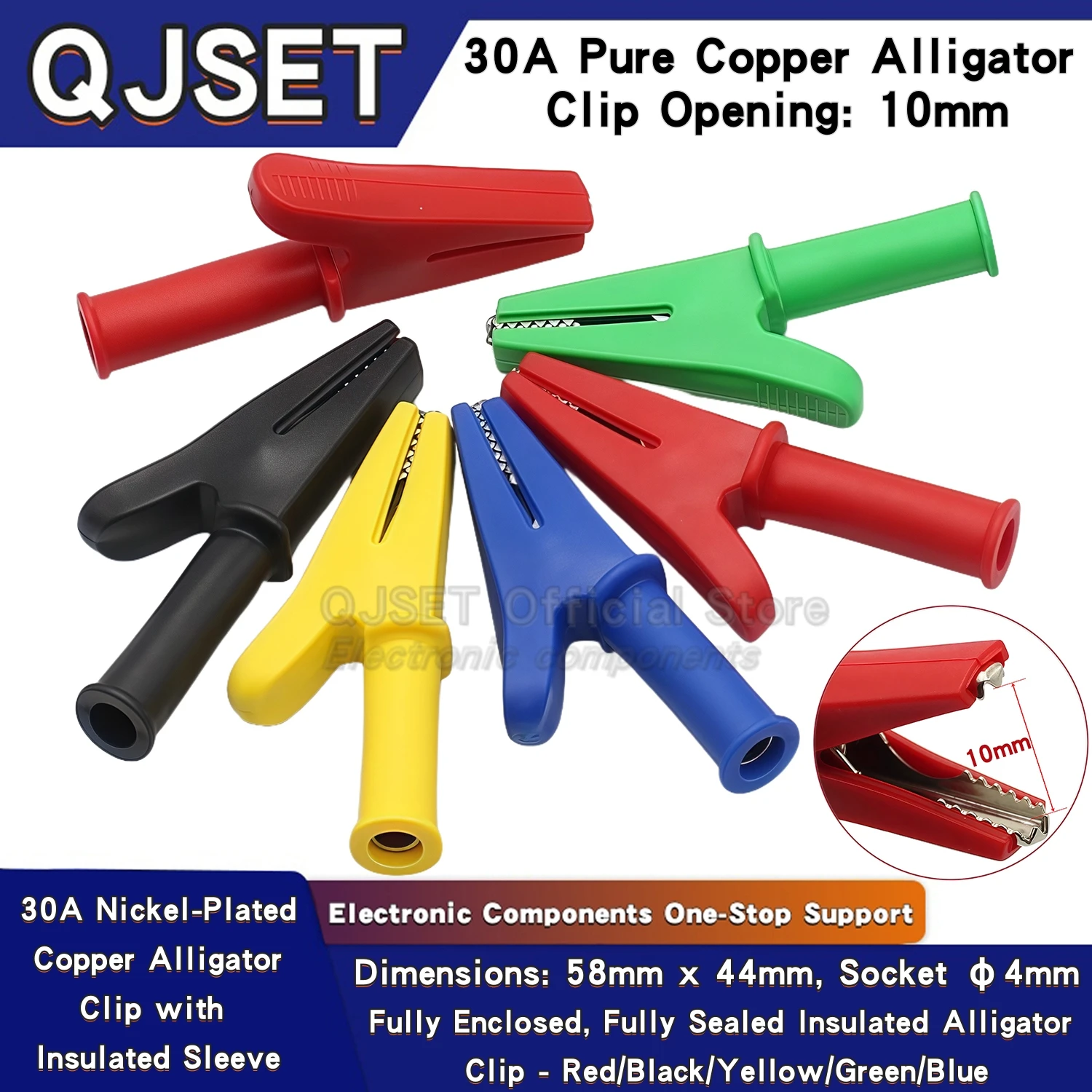 5Pcs 30A 1000V Plas…