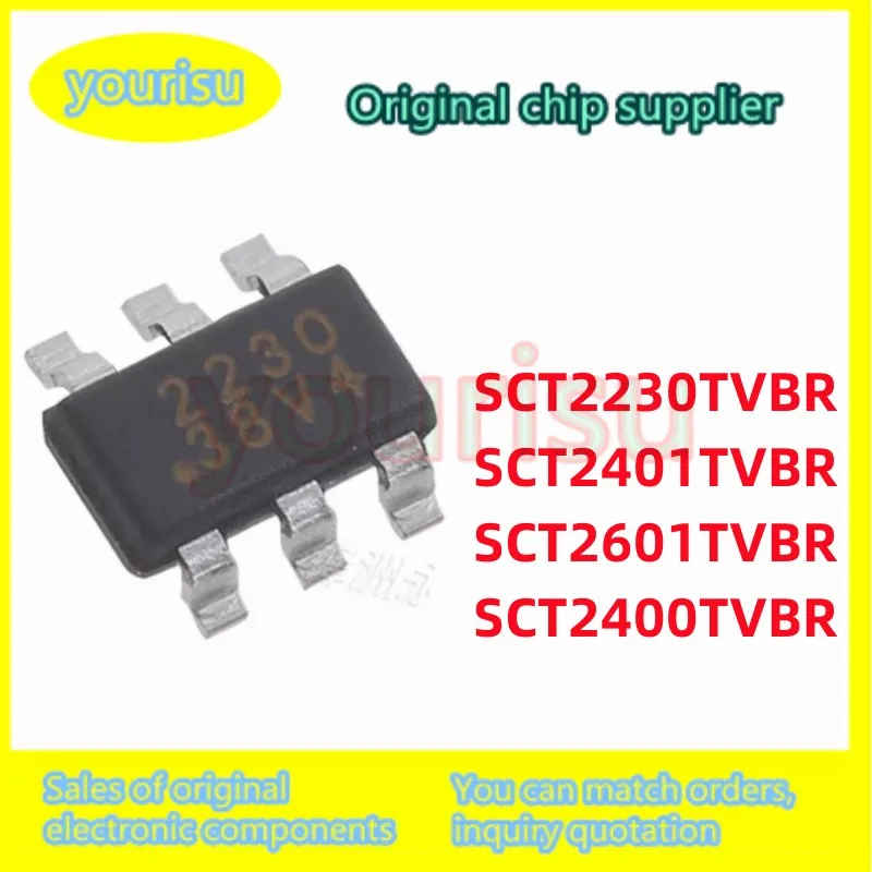 10Pcs SCT2400TVBR SCT2400 SCT2401TVBR SCT2401 SCT2601TVBR SCT2601 SCT2230TVBR SCT2230 Synchronous DC/DC converter chip TSOT23-6