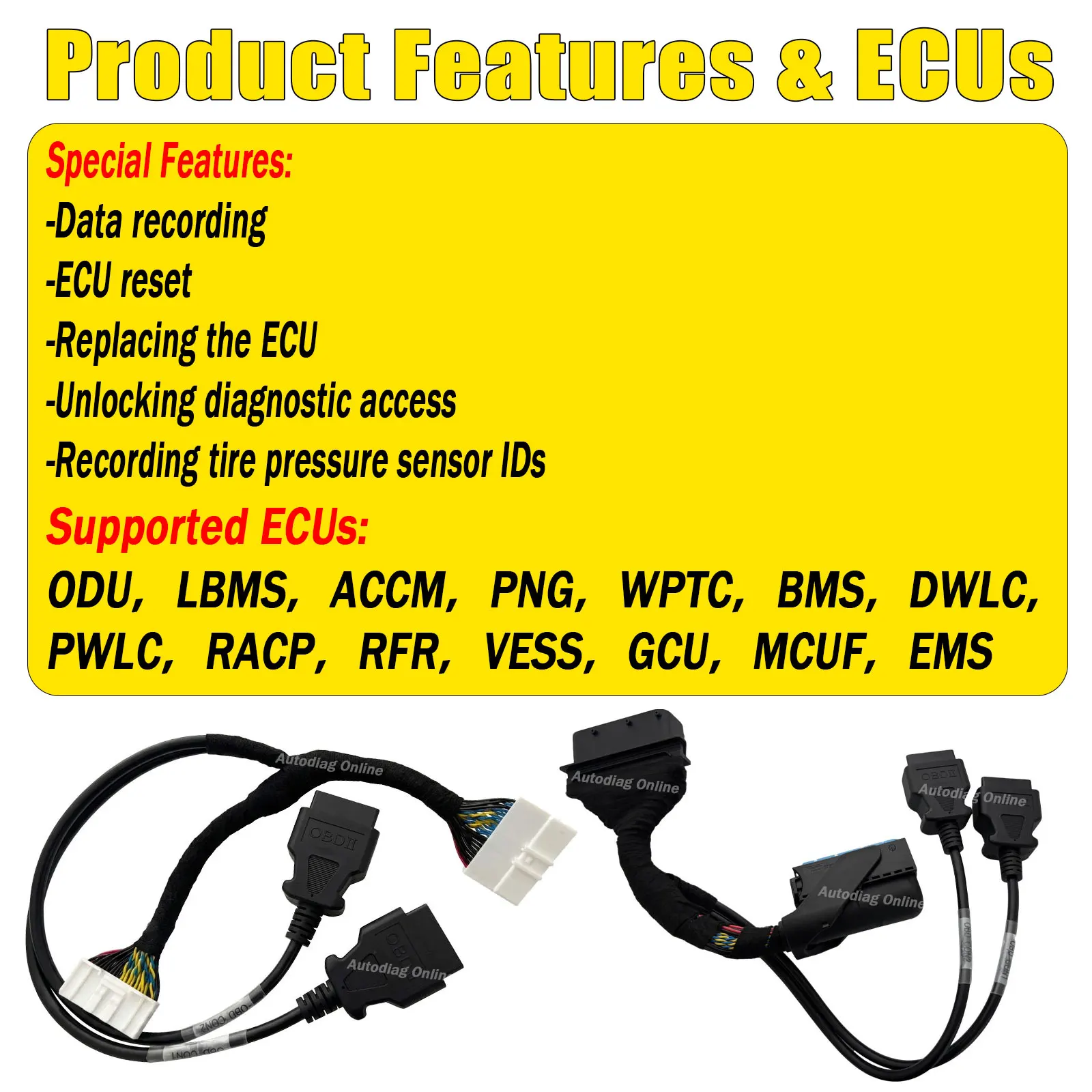 ECU-Programmierkabel für Lixiang L7 L8 L9 Mega I8 Auto-Diagnosekabel für Li(Lixiang) L1E06 und L1E05 Kabel mit N9EV – Detail 4