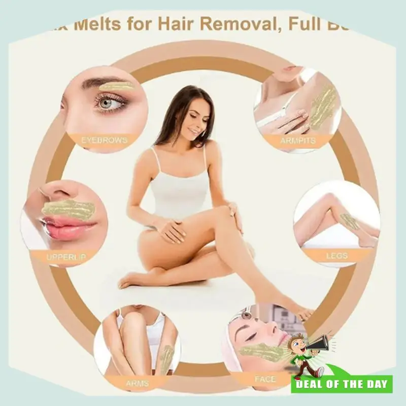 24-Stunden-Lieferung 500 g Wachsbohnen zur Haarentfernung, vollharte Enthaarungswachsperlen für Wachsheizmaschine, Stil 4