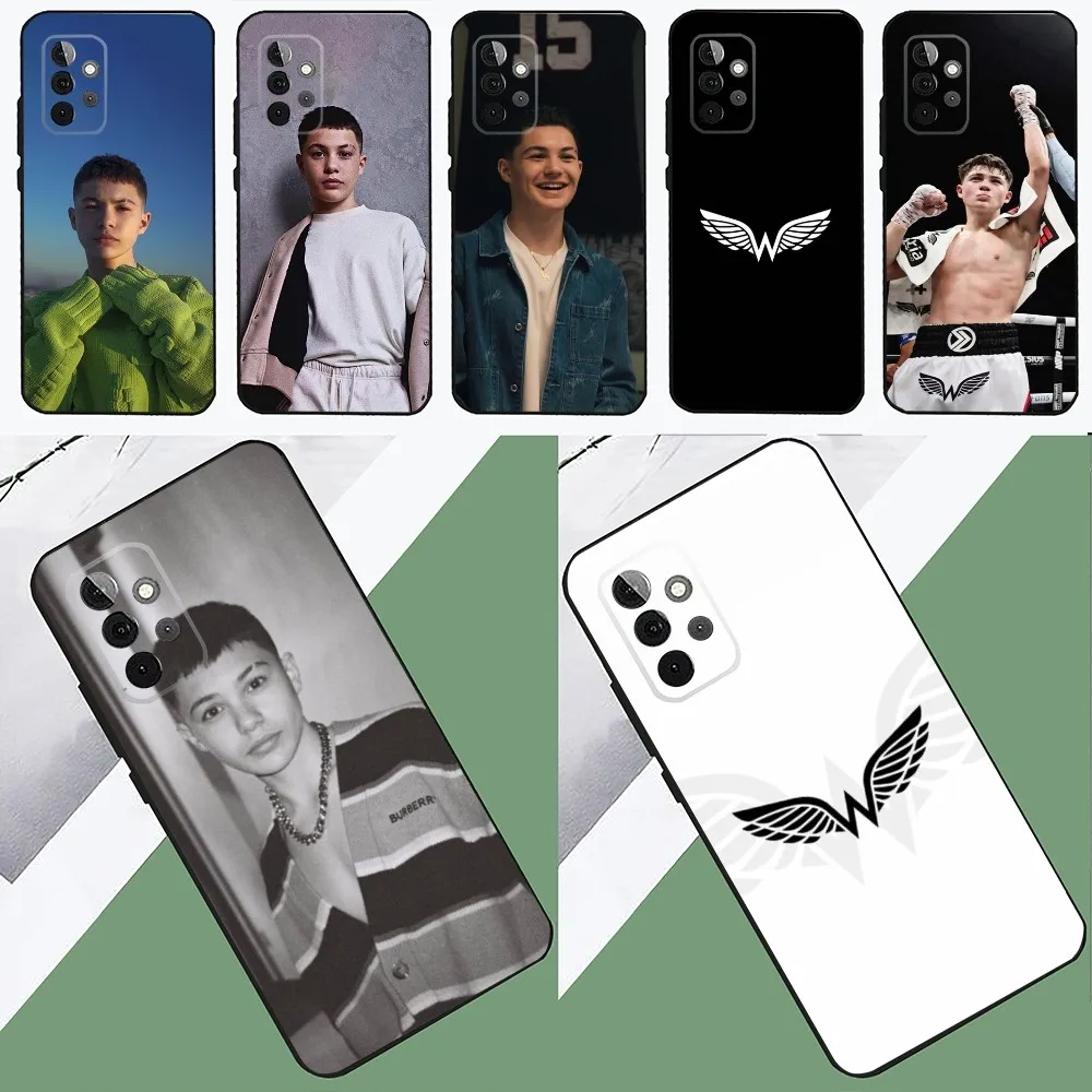 J-Javon W-Walton Actor  Phone Case For SamsungS24,23,22,21,S20 ,Pro10,S30Plus,S9,20lite Ultra Black Cover