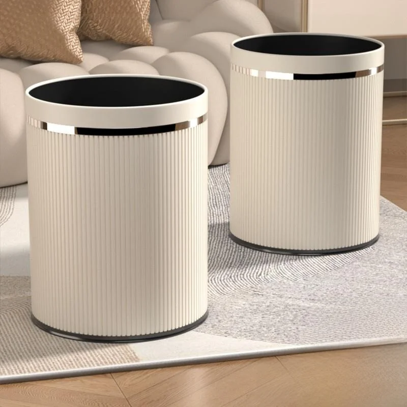 

Modern mat Large Capaci Aospheric Absorption Tra Can for Living Room Bedroom Batoom Home Use without Cover