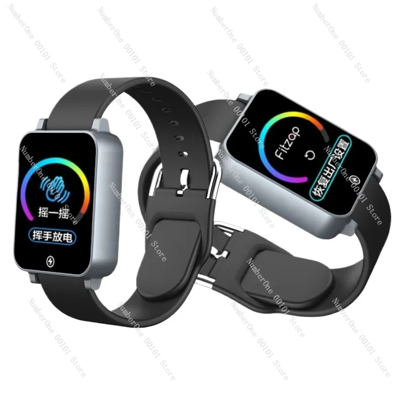 

Smart Electric Shock Alarm Clock Student Wake-Up Watch with Silent Vibration for Early Morning Routines