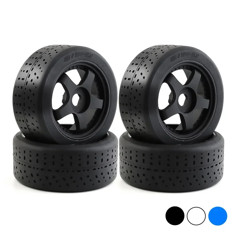 5-szprychowa opona 100x42mm 42/100 Opona 17mm Hex do Arrma 1/7 Infraction Felony Limitless RC Car Upgrade Parts Akcesoria