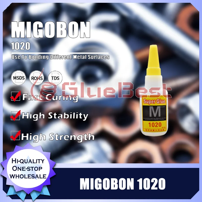 

Средство для отверждения метатов MIGOBON 1020. Высокопрочное склеивание для промышленного применения. Оригинальный продукт.