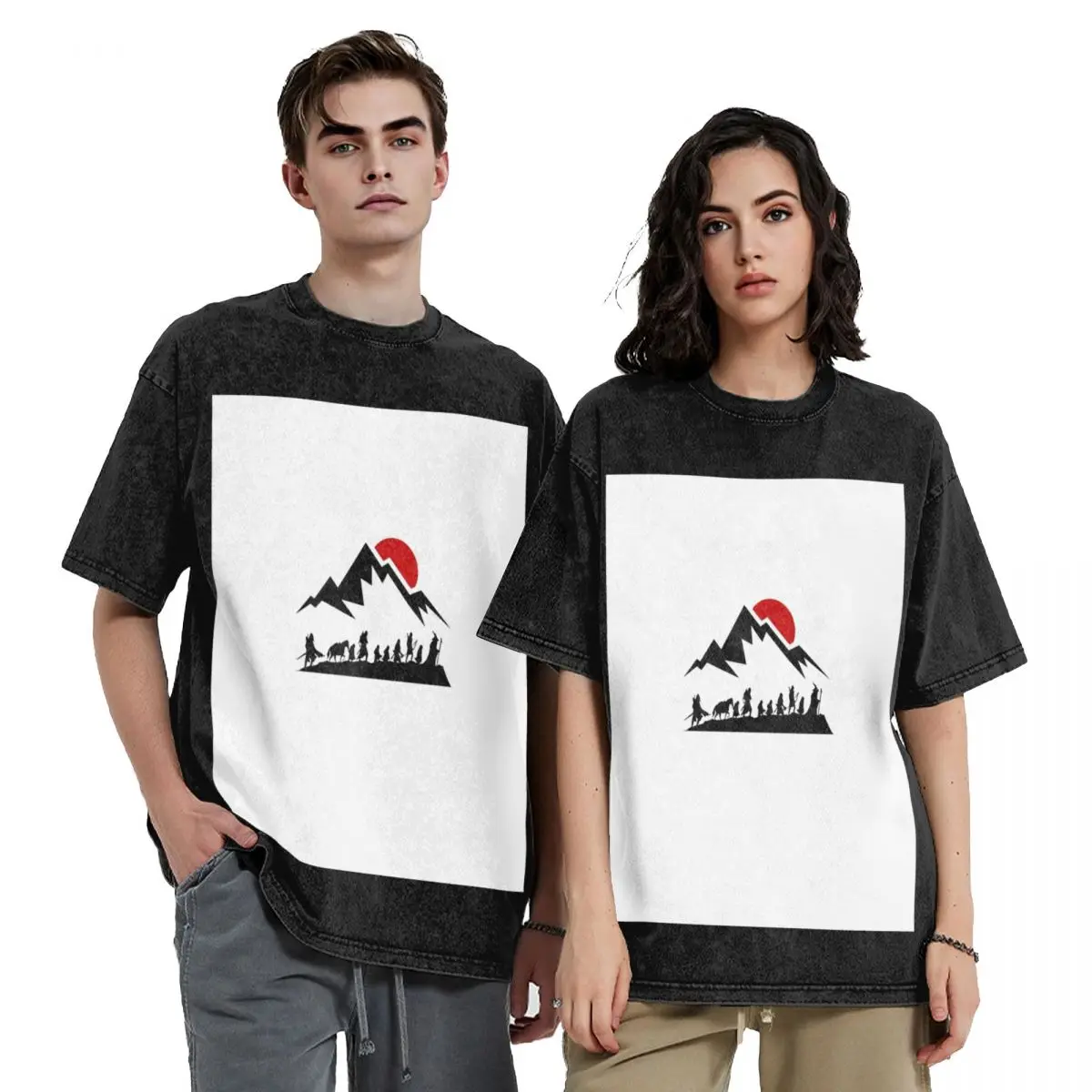 

Fellowship - Sunset by the Mountains T-Shirt tees Short sleeve tee basketball graphic tees mens tall t shirts