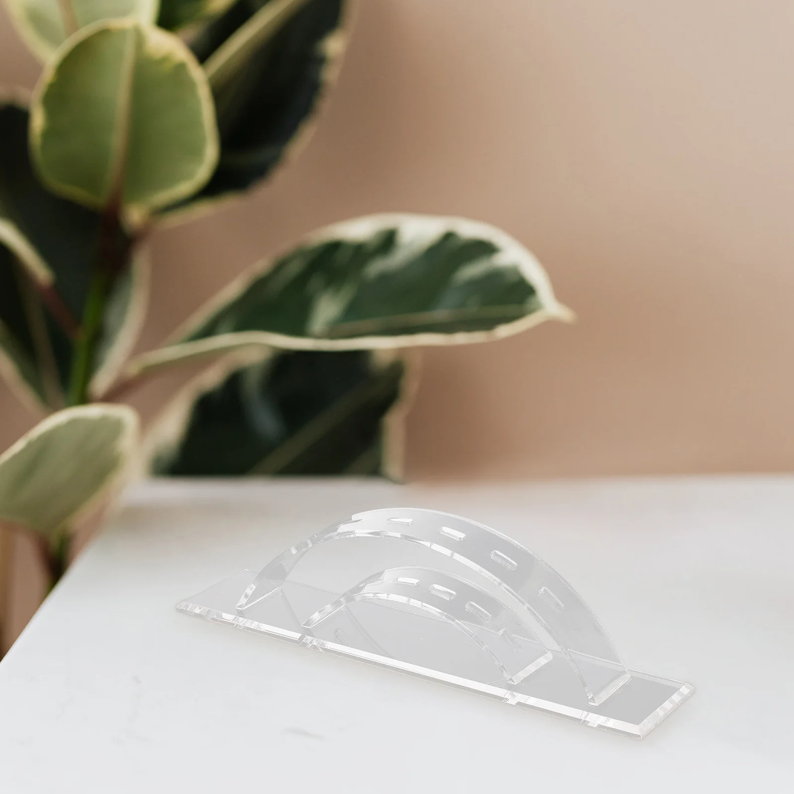 Support de pincettes à cils, 1 pièce, présentoir Transparent en acrylique, porte-outil de maquillage pour pinces d'extension, organisateur de rangement