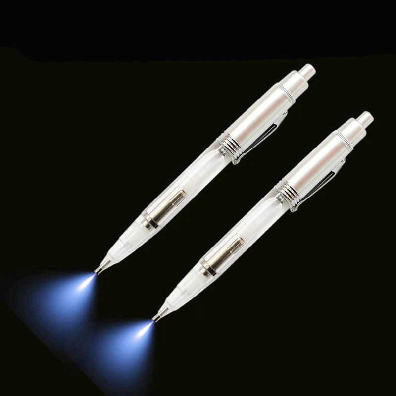 LED DIY Diamond Painting Pen with Light Drill Art Lighted Pen Applicator Bead Accessories Lighting Tool