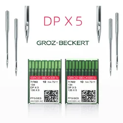 100 pezzi groz-beckert 134 agulha 135x5 dpx5 para máquina de costura cantora pfaff