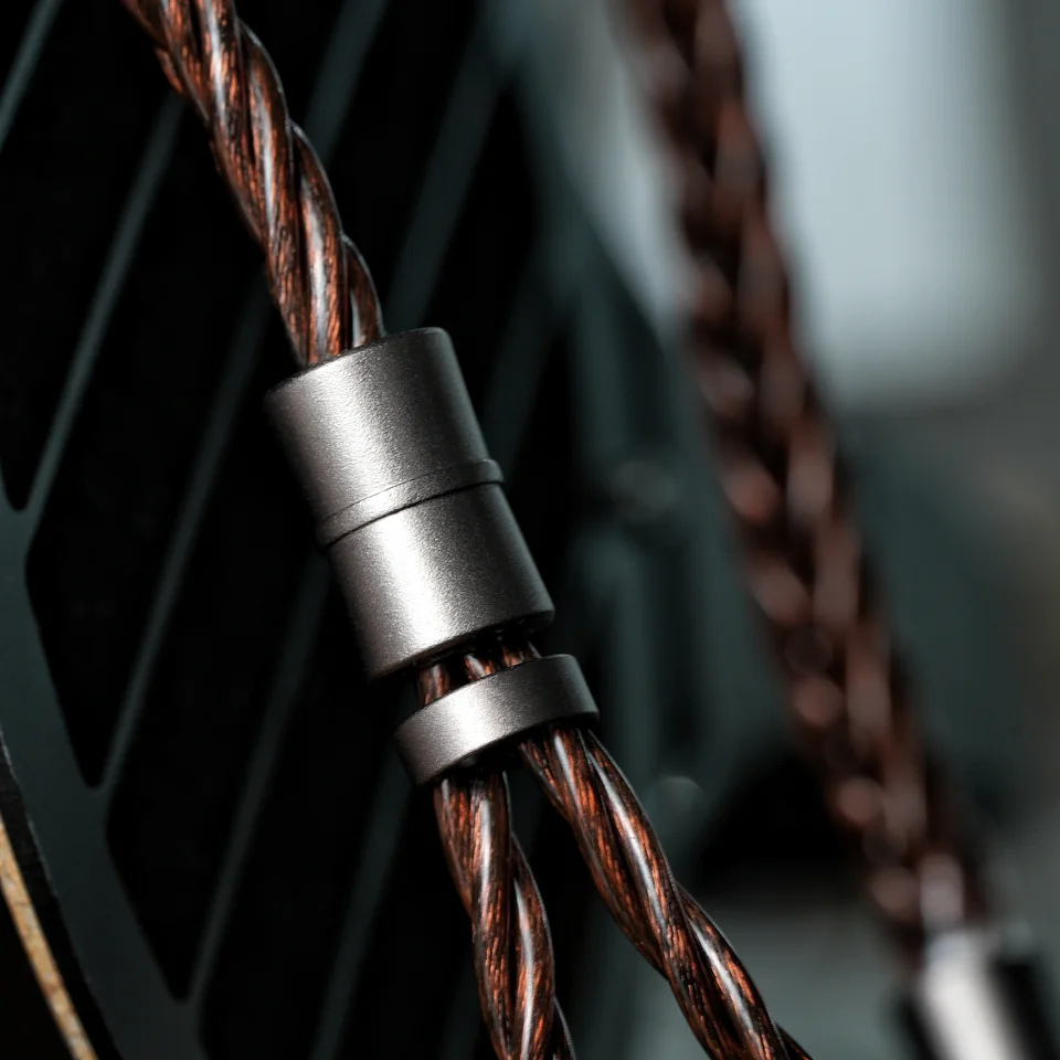ZiSin-333 IEM ケーブル 2.5/3.5/4.4mm バランス金メッキプラグ