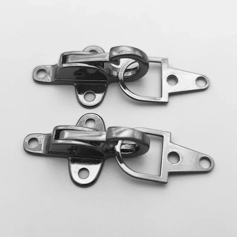 High Quality Metal Bag Hanging Buckle Pair Buckle Coat Belt Down Jacket Decoration Backpack Accessories Buckle 2/5/10pcs/bag