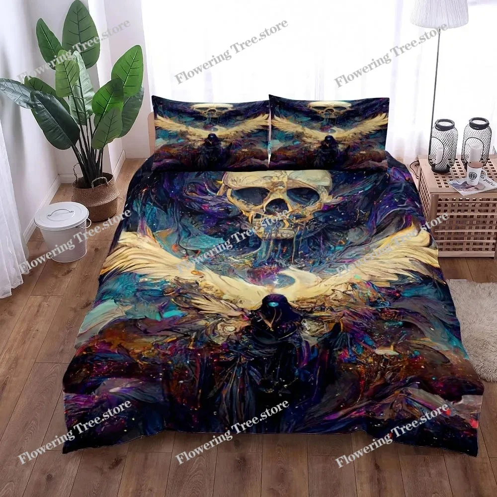

Egyptian Horus Ethnic Duvet Cover Set UK Single Double Queen King US Twin Full King Size Bed Linen Set