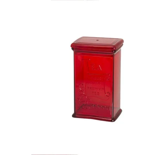 

EW's Kitchenware Acrylic Red Tea Jar