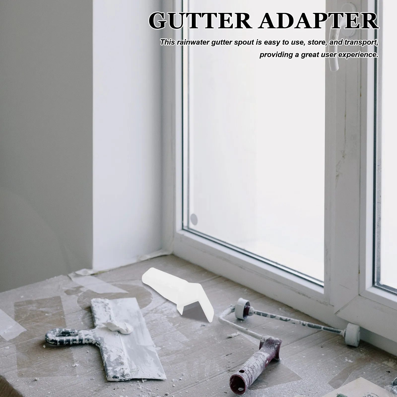 

Комплект из 4 прочных соединителей для водосточных труб RV, адаптеры для отвода дождевой воды для кровельных систем, соединители для водосточных труб