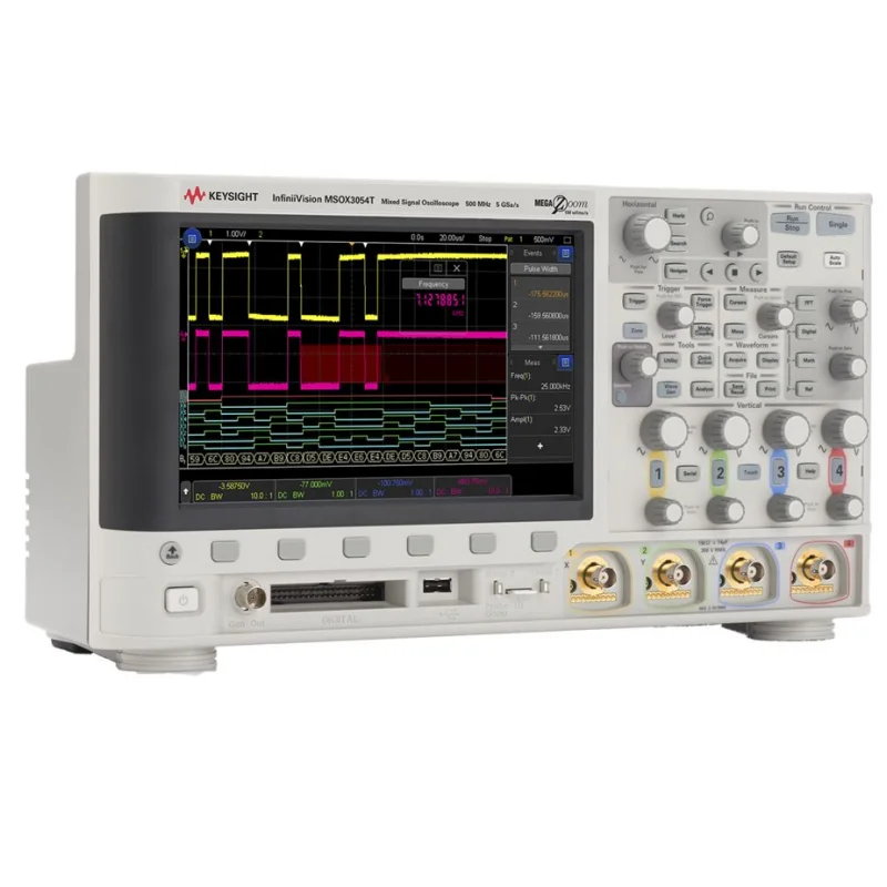 Keysight MSOX3054T InfiniiVision Oscilloscope, mixed signal, 4+16-channel, 500 MHz, w/ Wavegen