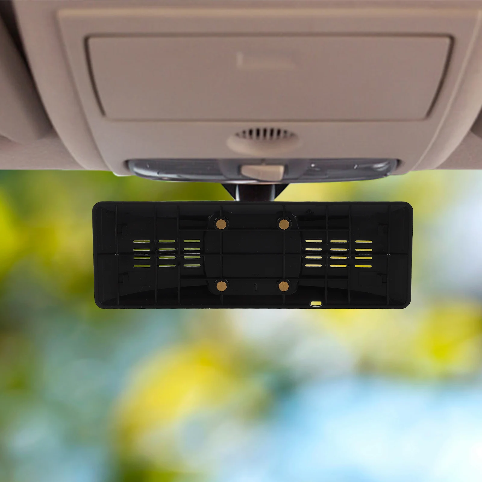 

Universal Dash Cam Mount Sturdy Back Plate Snap Panel Rear View Mirror Bracket Fixed Car Accessories Driving Recorder Arm