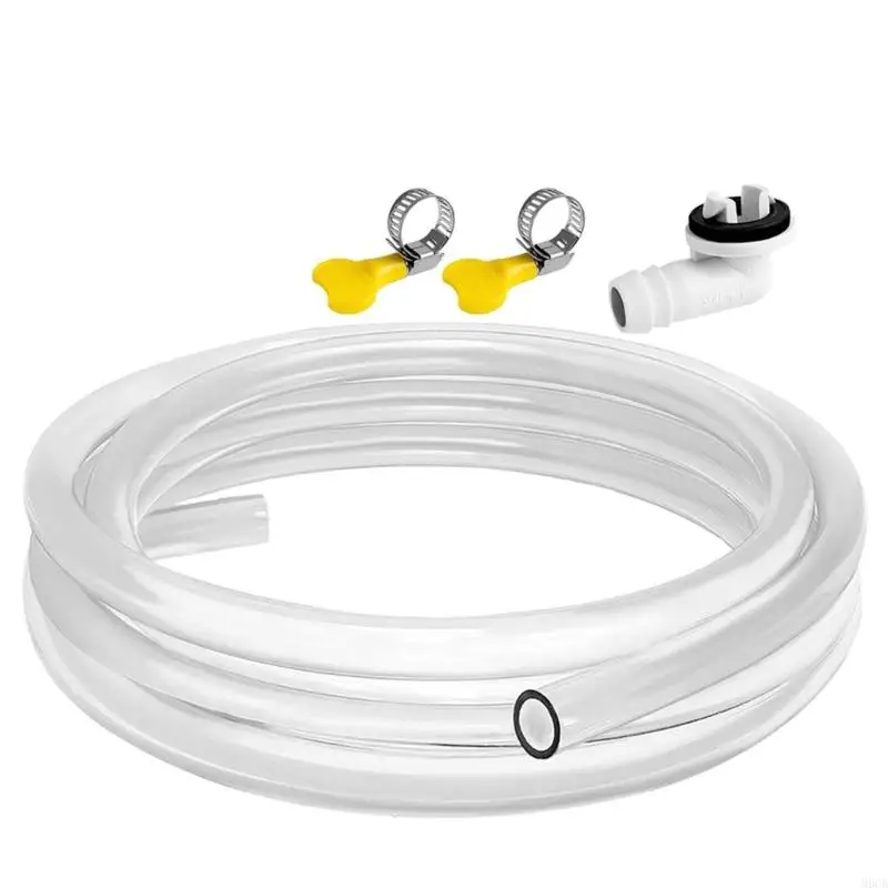 M6CB كفاءة مكيف هواء تصريف أنبوب المنزل أجهزة الجهاز جزء البلاستيك أنبوب تصريف