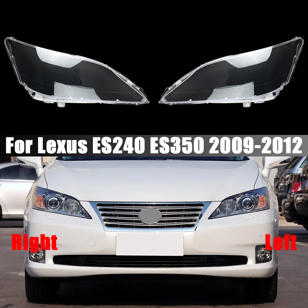 

Car Front Headlamp Glass Lamp Transparent Lampshade Shell Headlight Cover For Lexus ES240 ES350 2009 2010 2011 2012 Car Styling