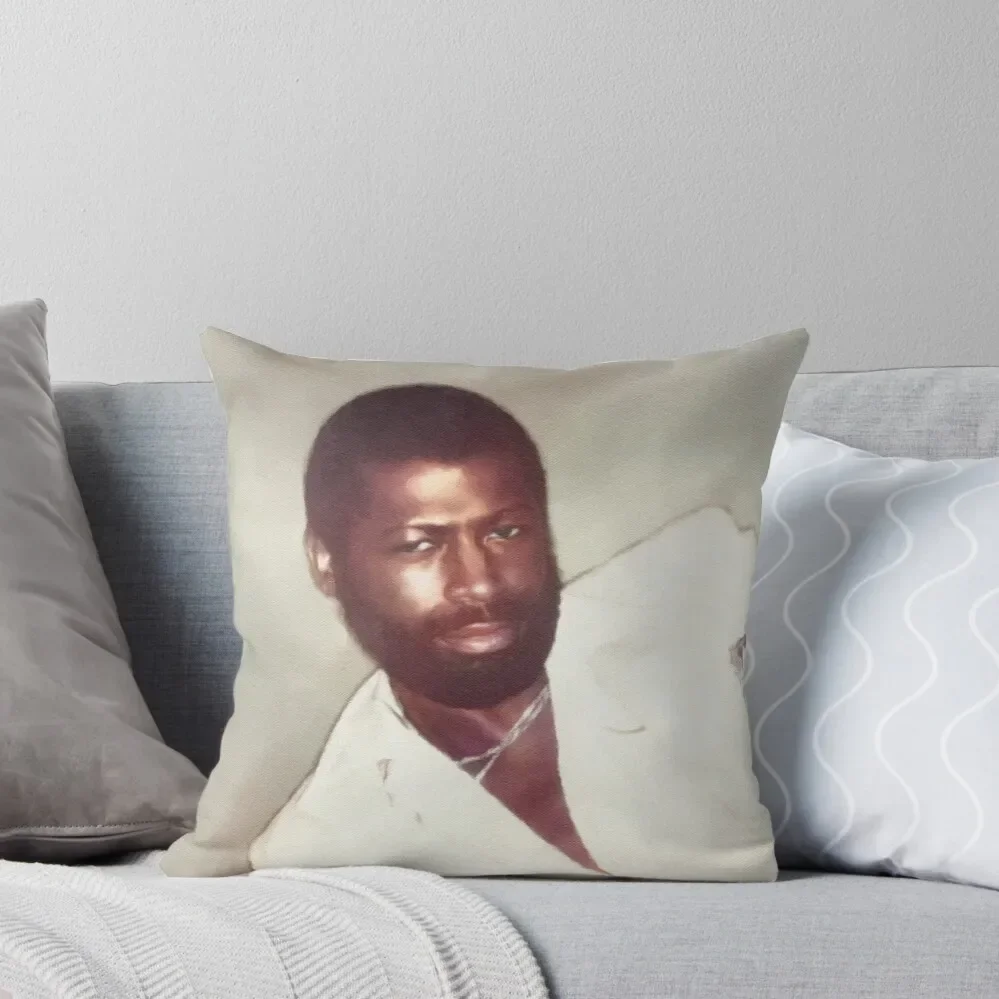 Teddy Pendergrass, Music Legend Throw Pillow Christmas Pillow Cushion Child Pillow