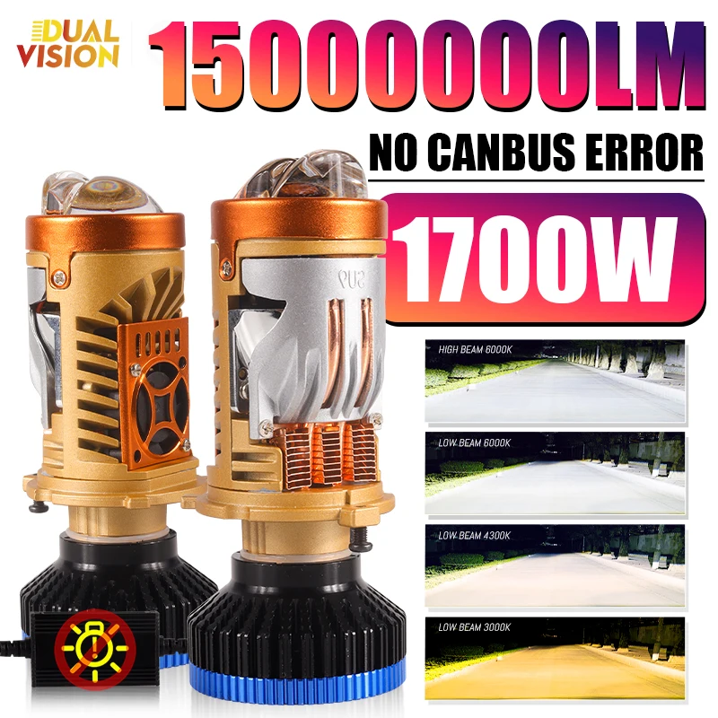 1700W 1500000LM H4 … - image