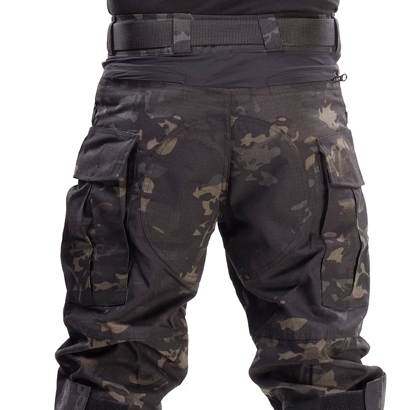 Taktische Uniform Sets Gen3 Herren Camo Anzüge Outdoor Jagd Hemd Hosen Tops Elastic Duty Sets Cargo Hosen Winddichte Arbeitskleidung – Detail 11