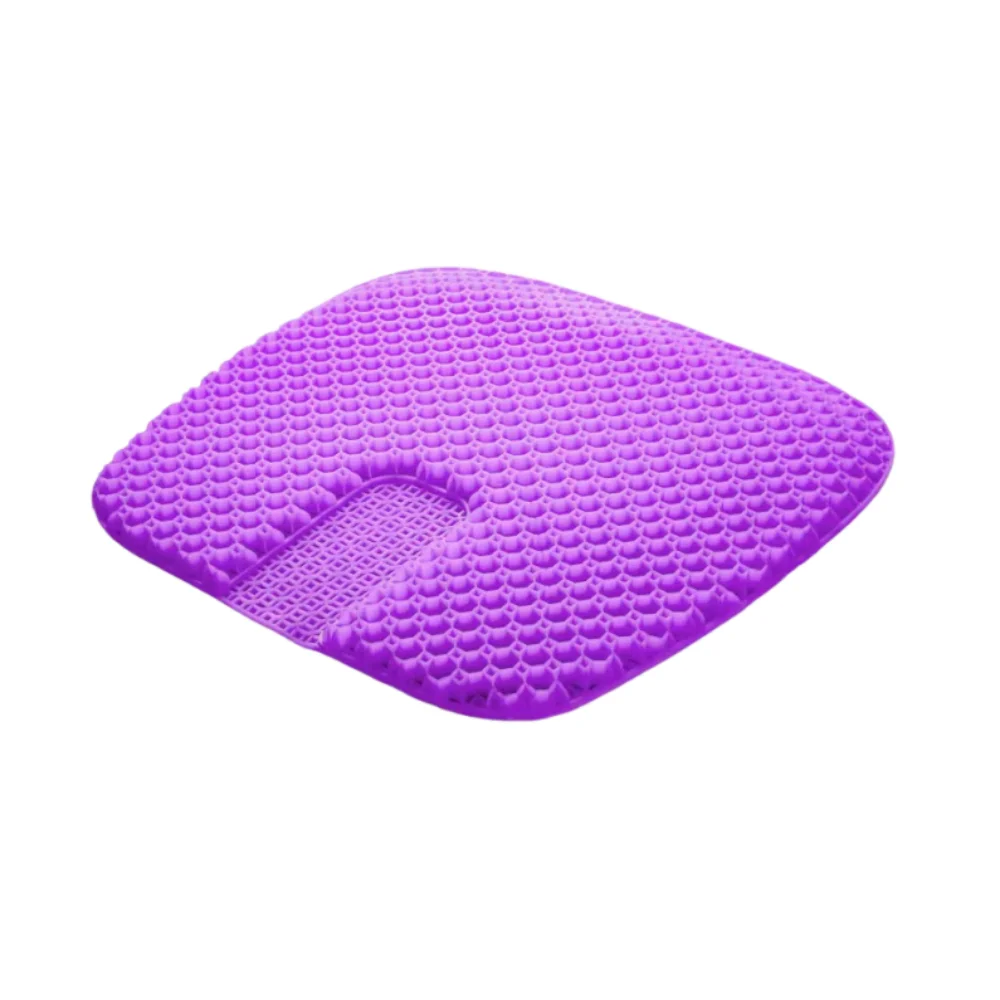 

Латексная подушка, летняя сотовая гелевая подушка для сиденья грузовика, цельная силиконовая вентилируемая крутая дышащая офисная пердежная подушка