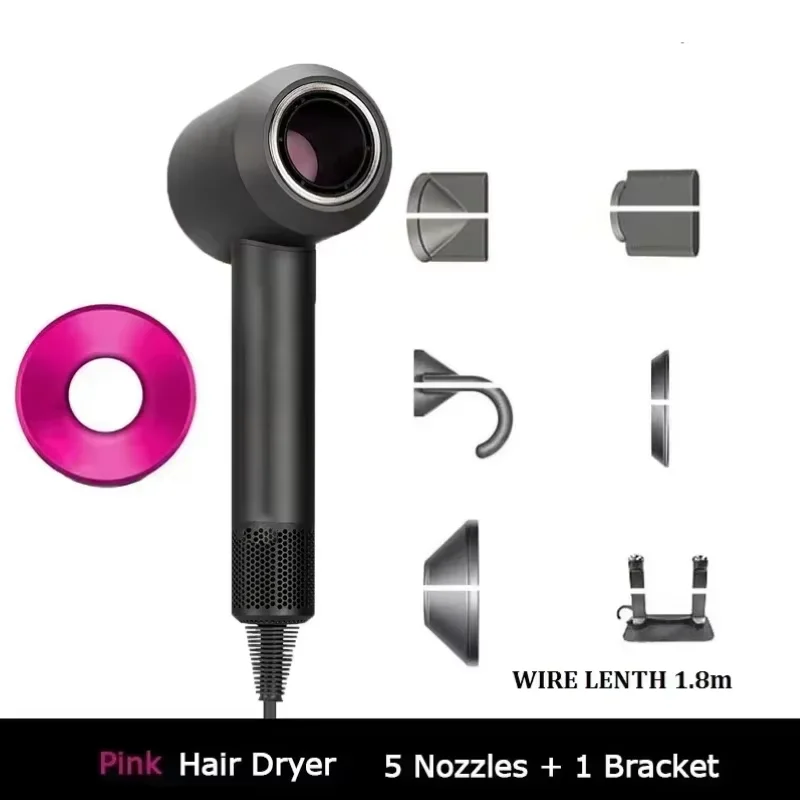 Professional Leafless Hair Dryer Negative Ion Salon Tool High SpeedSuperHousehold Appliance Portable Hair Dryer