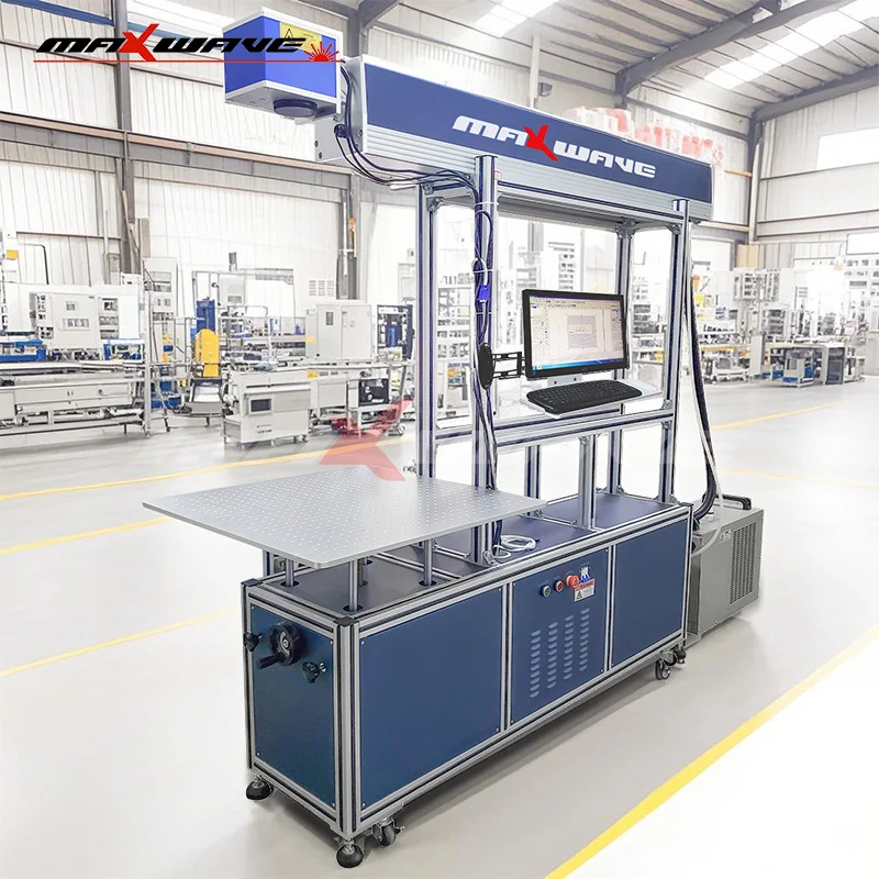 Maxwave 400*400 High Efficiency CO₂ Glass Tube Marker CGBA Independent Computer Control Fast Marking Ideal for Non - Metal