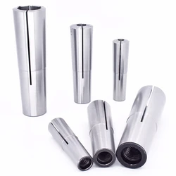 1PCS MT2 MT3 MT4 collet chuck D3 4 5 6 8 10 12 14 16 18 20mm morse taper cone spring collet thread M10 M12 M16 clamp tool