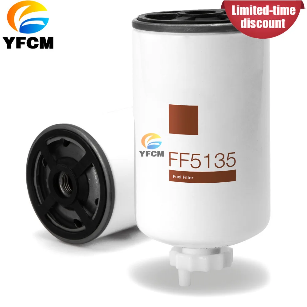 1 PCS FF5135 836662575 4434895 Spin-On Fuel Filter for Fleetguard