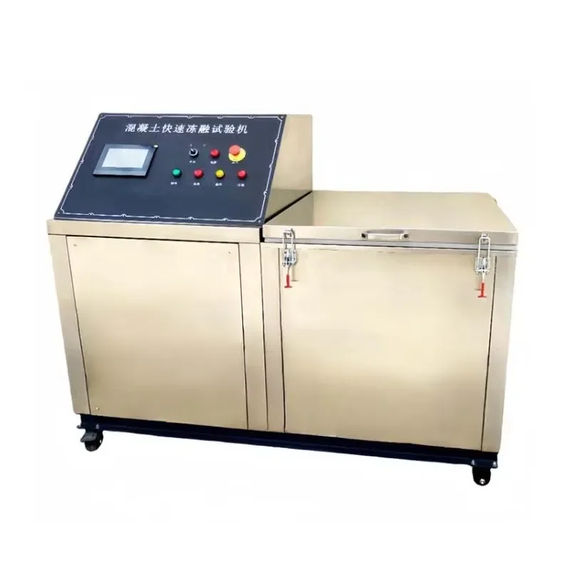 Concrete Split Rapid Freeze-Thaw Testing Machine Cement Frost Resistance Tester Concrete Durability Coefficient Test