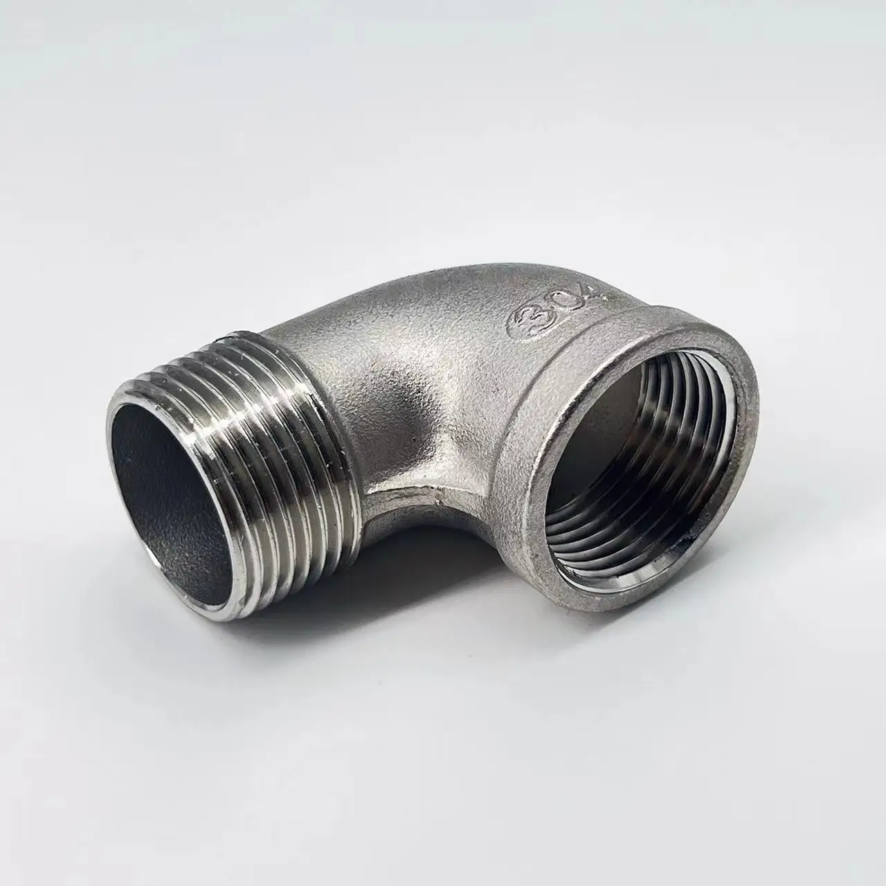 304/316 Stainless Steel 90 Degree Street Elbow Male-Female Thread Water/Gas/Oil Pipe Fitting