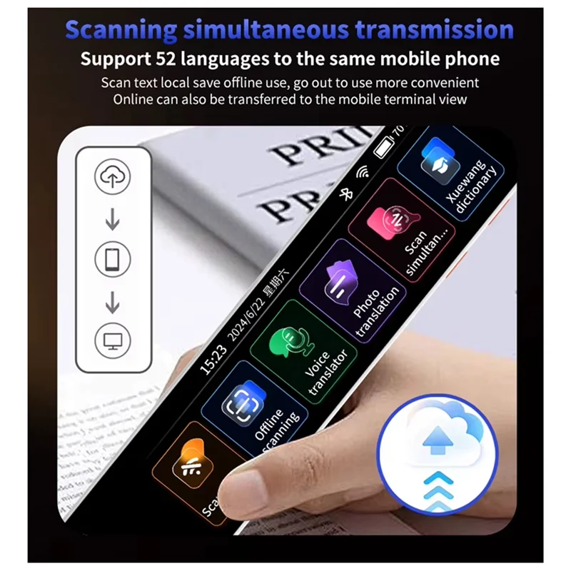 Suitable A29S 142 Languages Voice Scan Translator Pen Real Time Language Translator Dictionary Translation Business Abroad
