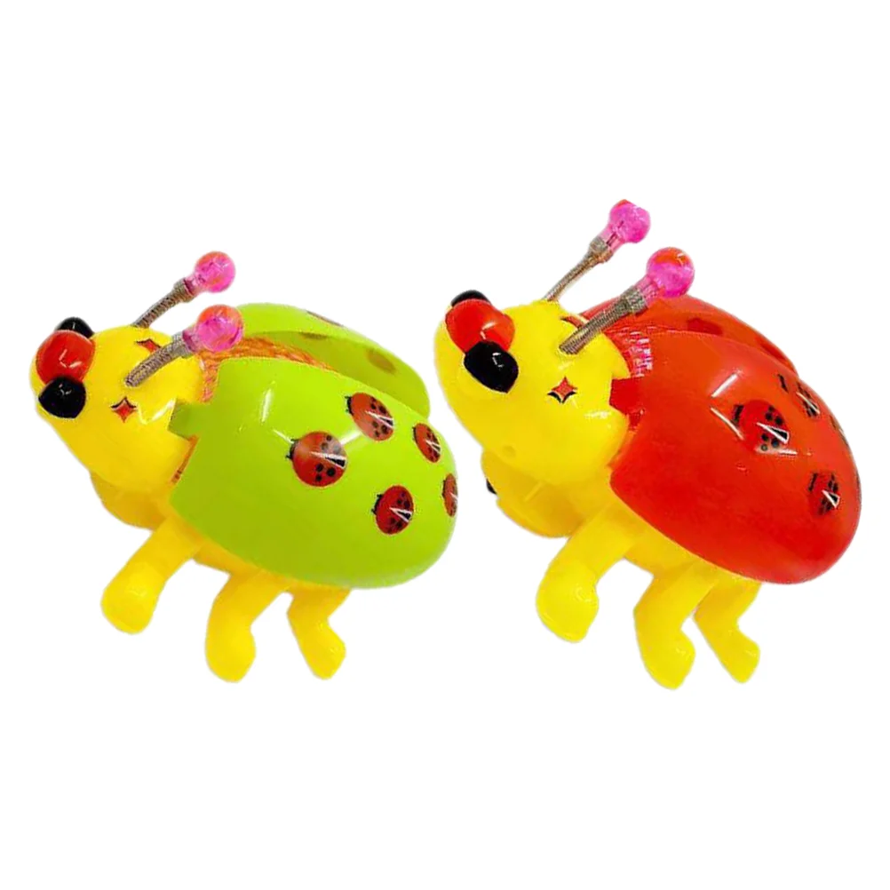 

2pcs Electric Ladybird Music and Lighting Toys Kids Early Educational Toy Cartoon Ladybird Toys Electronic Ladybird Toy