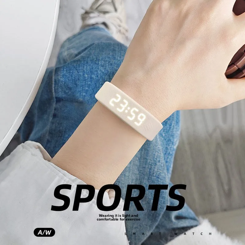 Hot Sale Waterproof Sports Watch Electronic Alarm Watch For Students Kids