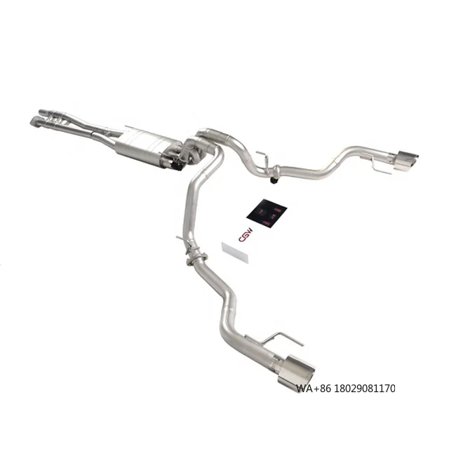 

CGW Top Quality Performance Valve Exhaust Muffler Pipe with Remote Control for F150 3.5TT