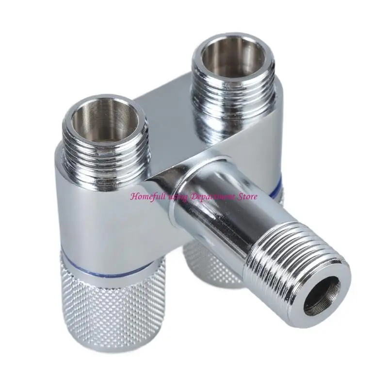 

Угловые клапаны с двойным управлением, универсальные, резьба, запорные клапаны для душа, краны для стиральной машины, для