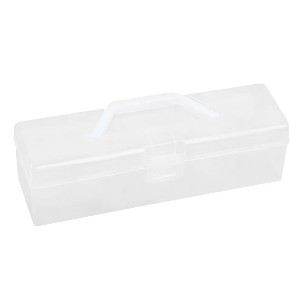 Transparent Brooch Organizer Storage Box Dustproof Plastic Case for Badges Medals Home Office Study Room Desktop