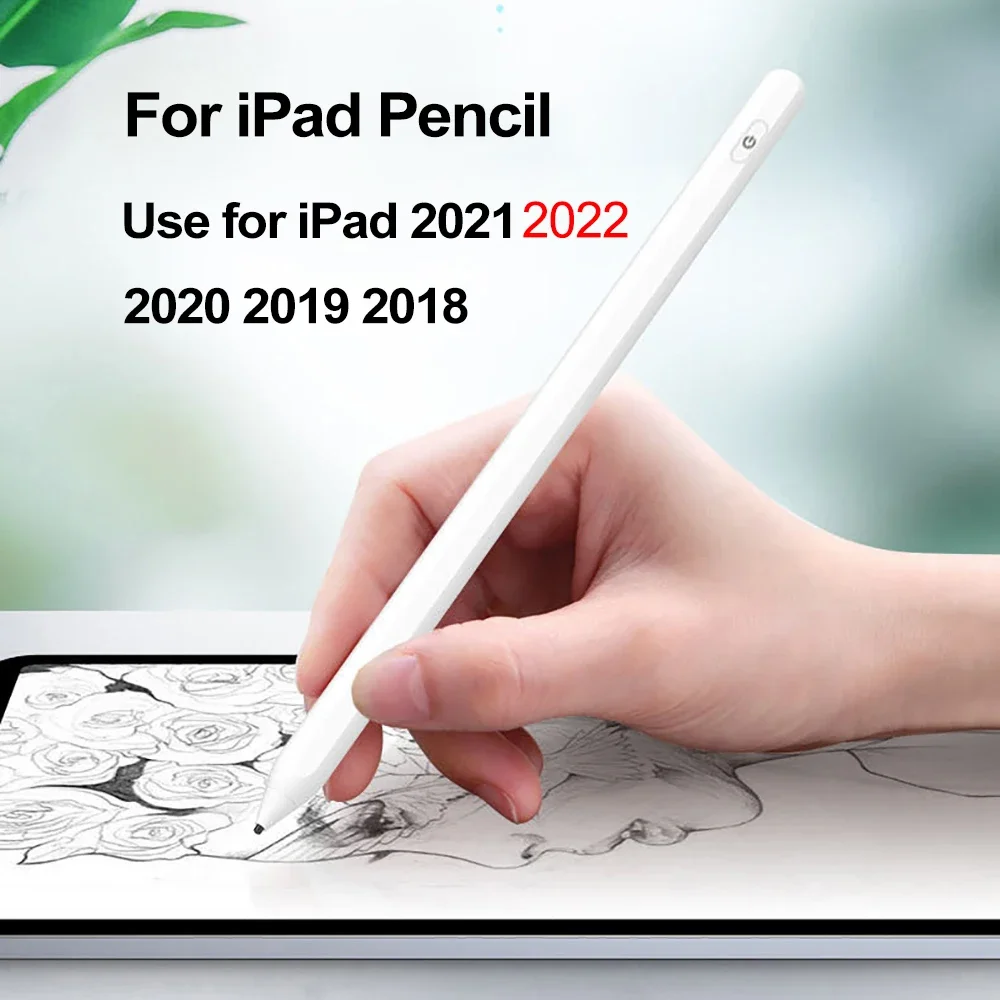 

Планшет Apple Pencil для iPad 11th A16 2025 Air 4 5 Pro 11 12.9 для iPad 10.2 9. 8th 7th Gen Air 3 Mini 6 9.7 Touch Stylus