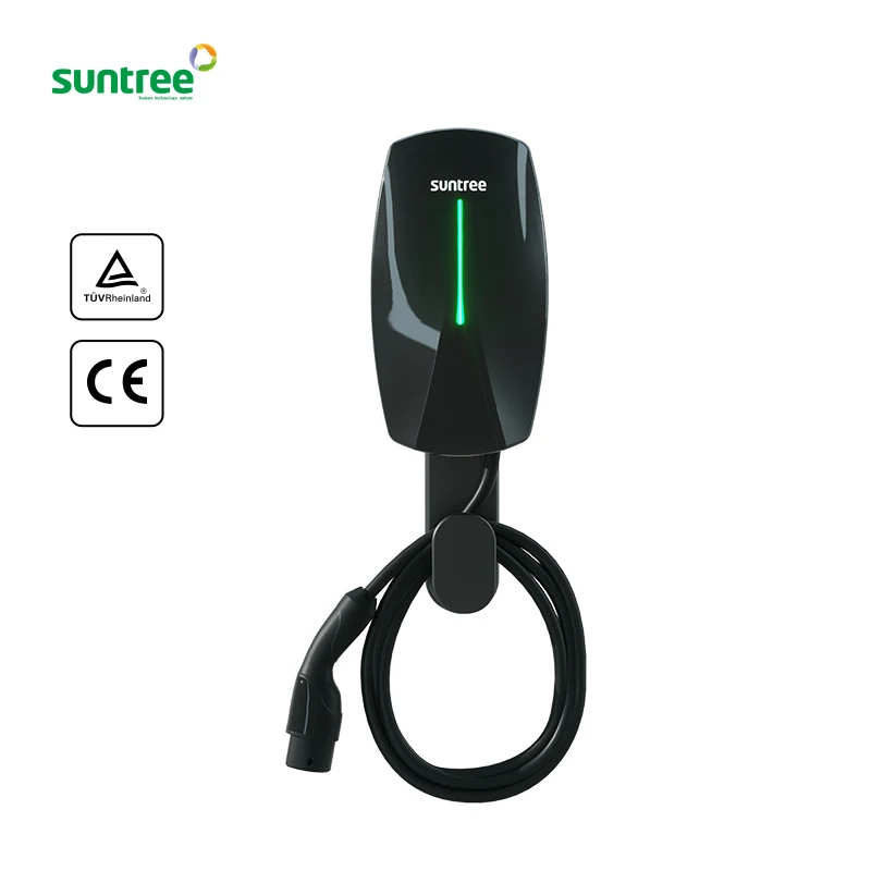

Suntree 22 Kw Car Charging Evse Home Fast Level 2 11Kw Ac Portable Ev Charger Wallbox Ev Charger 7kw Type 2 Charging Stations