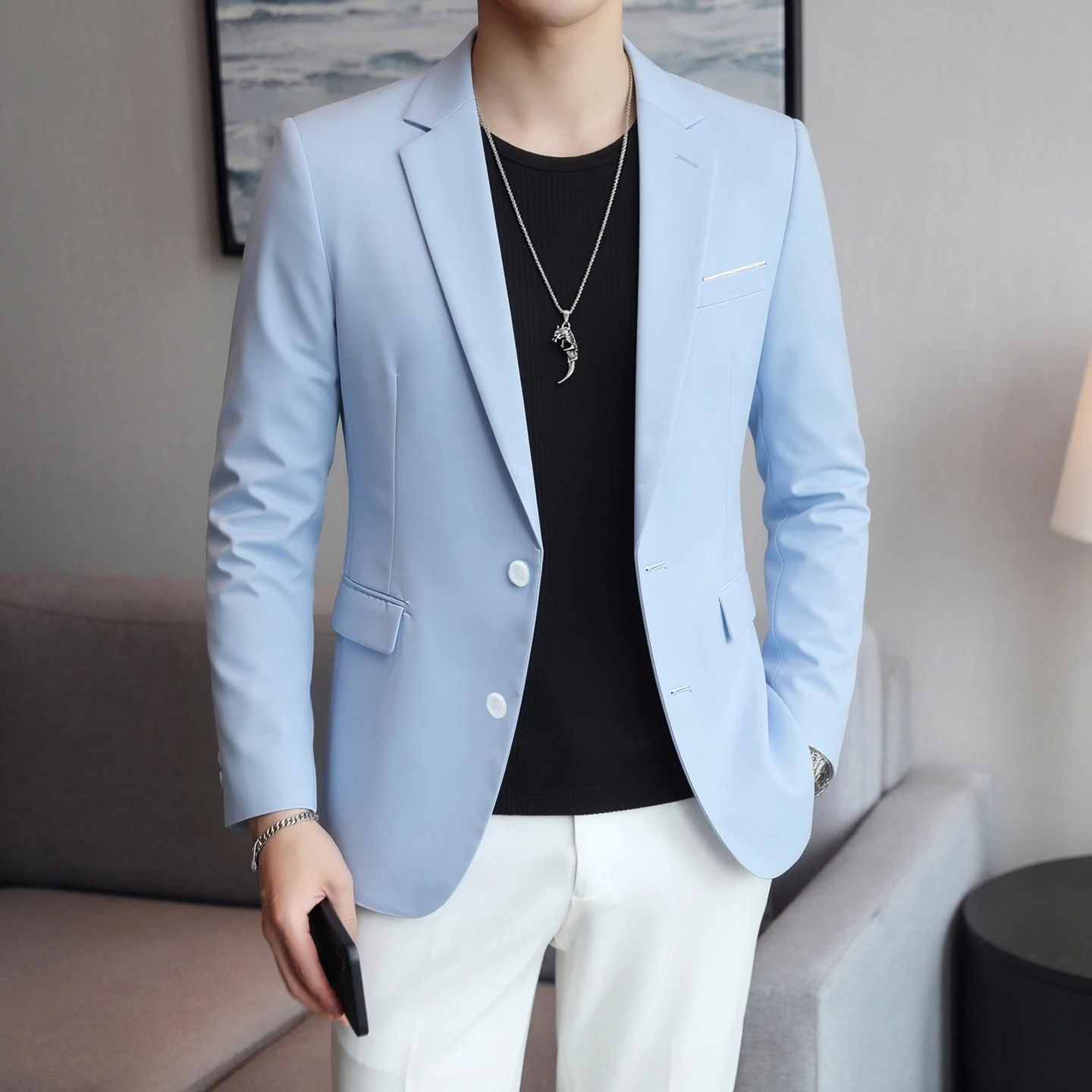 Sky Blue 2Buttons