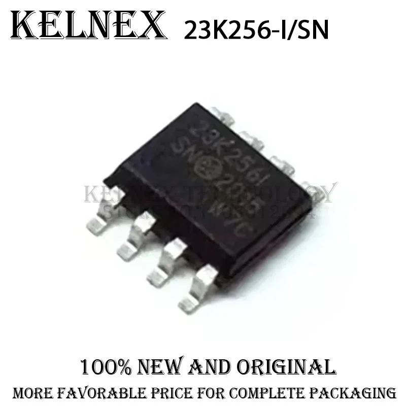 10pcs/lot 23K256-I/SN 23K256 SRAM 256KBIT 20MHZ 8SOIC IC Best quality